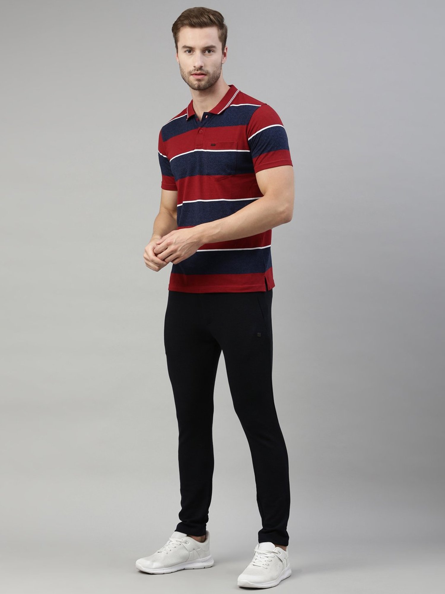 Proline Dark Navy Tailored Fit Trackpants