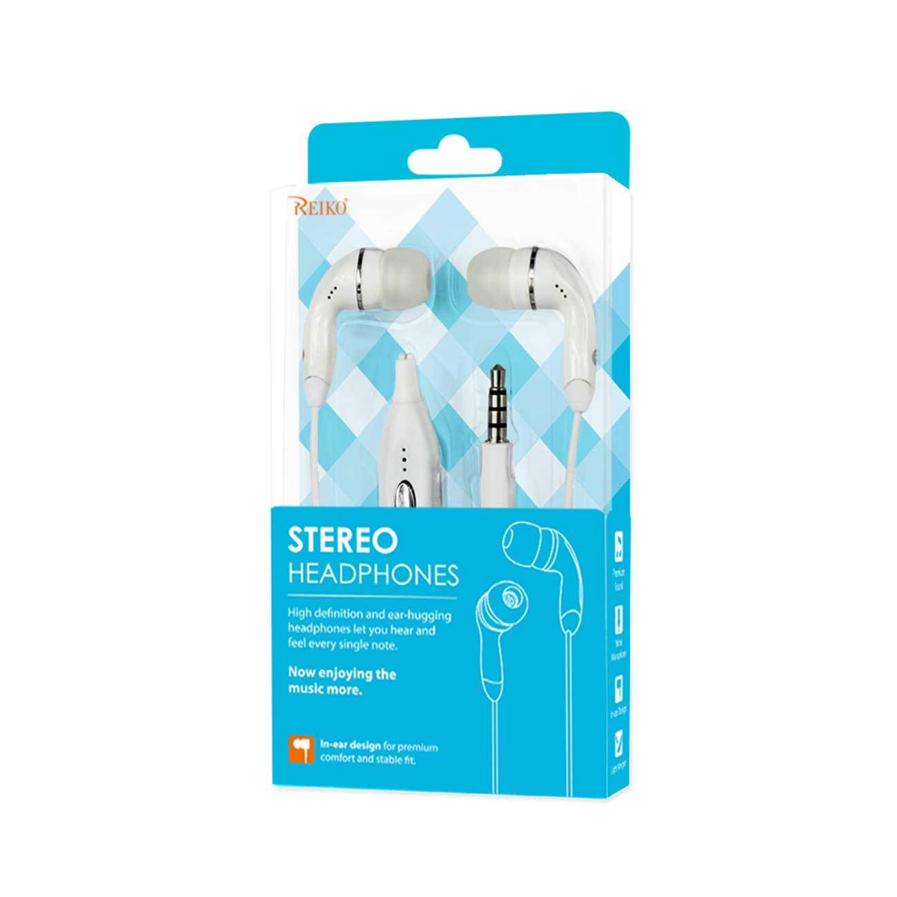 Reiko Flat Wire Cable Earphone With Mic