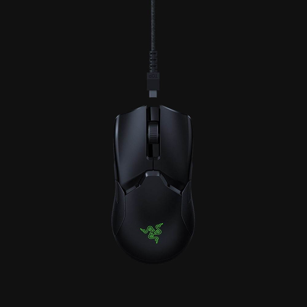 Razer Viper Ultimate Hyperspeed Lightest Wireless Gaming Mouse FOCUS+ Optical Sensor 20000DPI Chroma Lighting 8 Programmable Buttons 70 Hr Battery RGB Charging Dock