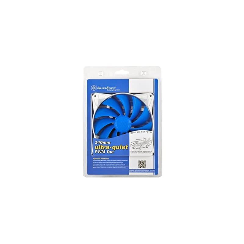 Tek 140mm UltraQuiet PWM Fan with AntiVibration Rubber Pads Cooling FQ141
