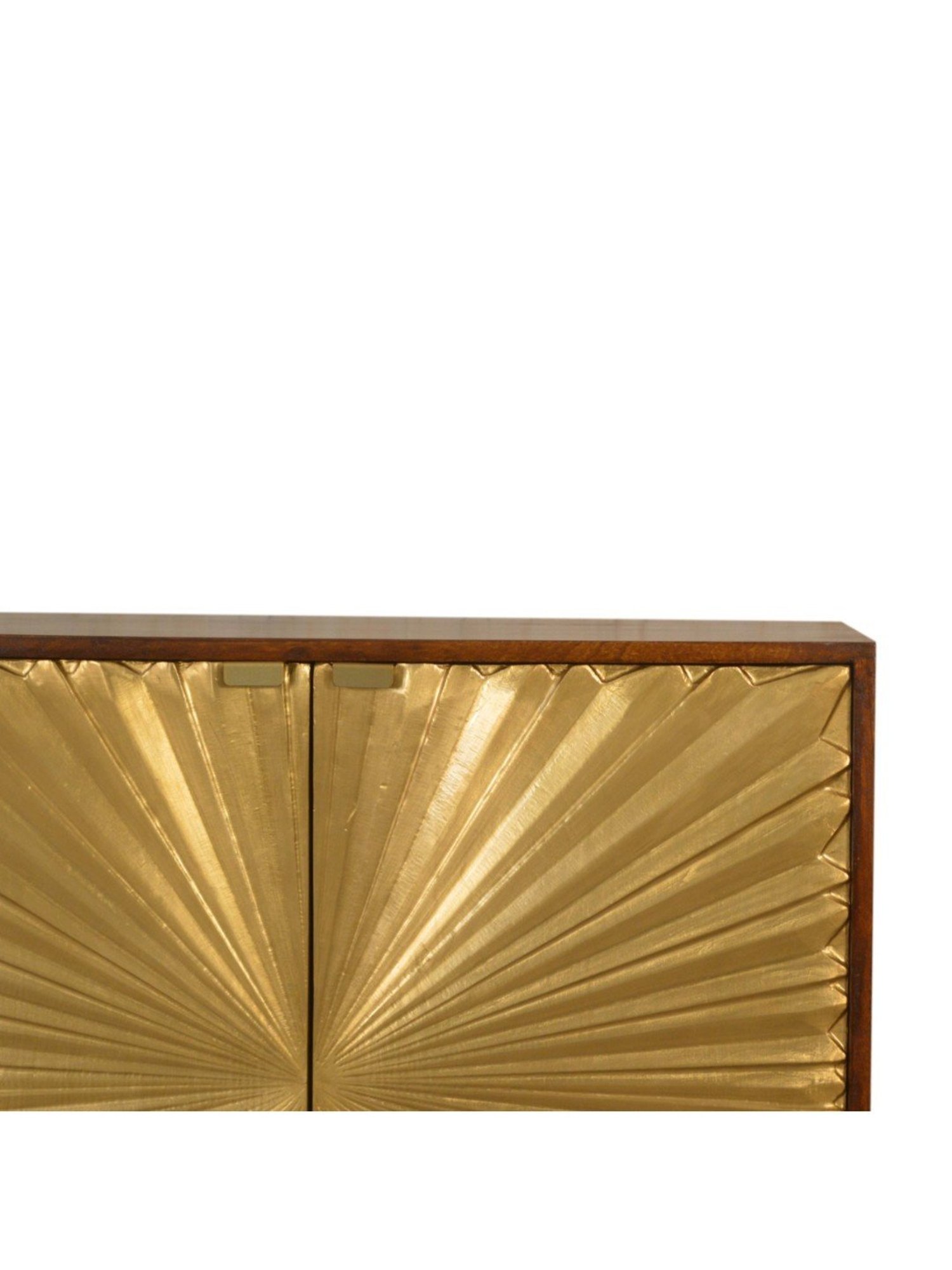 Artisan Furniture Manila Gold & Brown Cabinet