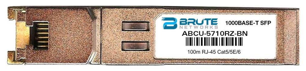 Avago ABCU-5710RZ - 1000BASE-T 100m RJ45 SFP (100% Compatible)