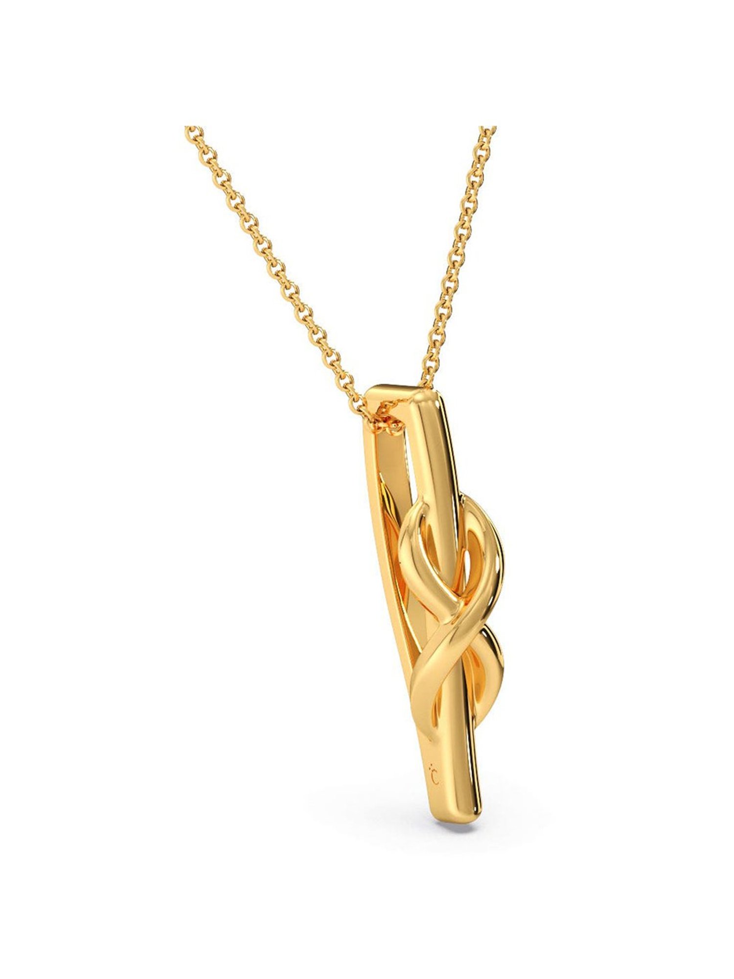 Joyalukkas 22k Love Embrace Gold Pendant