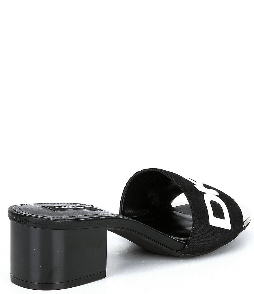 DKNY Falan Signature Logo Mules