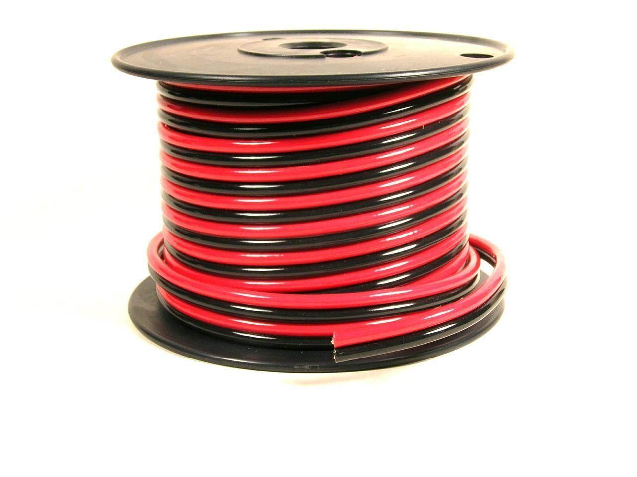 Powerwerx 25ft Spool AWG 18 Red and Black Zip Cord