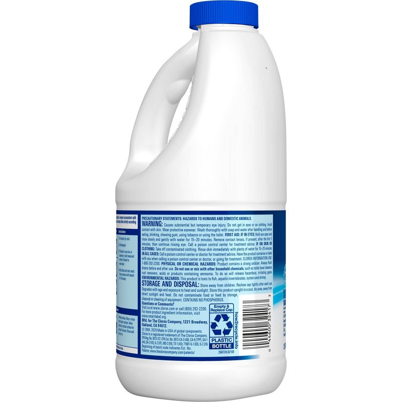 Clorox Splash-Less Liquid Bleach - Regular - 40oz