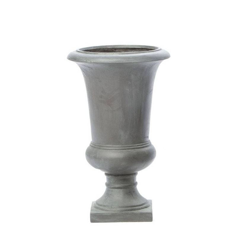 Large Indoor/Outdoor Jovina Urn Planter Gray  - Alfresco Home LLC