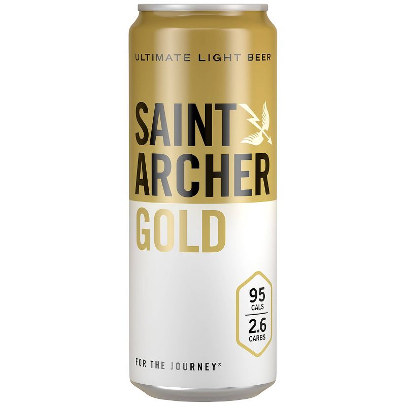Saint Archer Gold Light Beer - 6pk/12 fl oz Slim Cans
