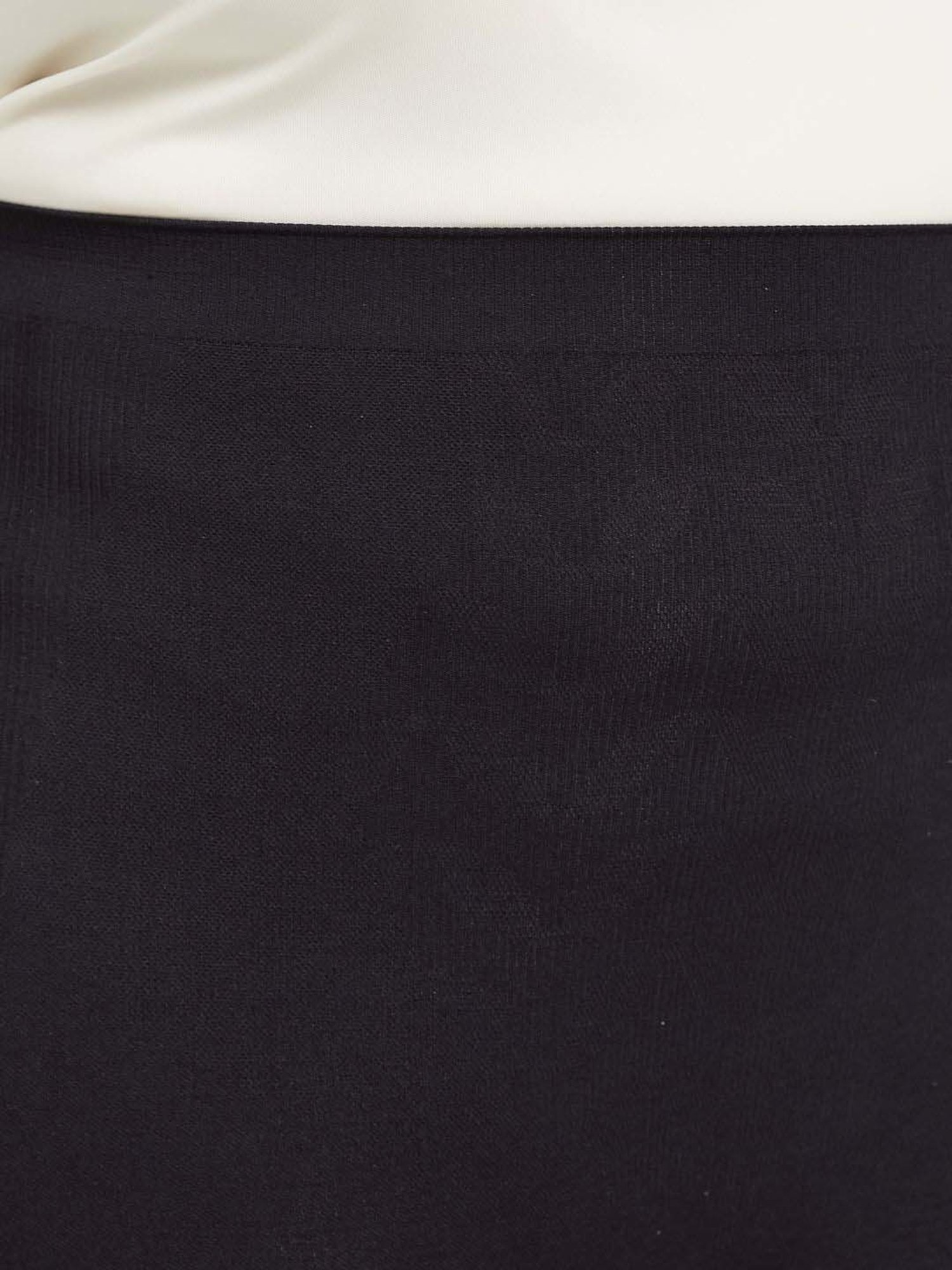 Secrets By ZeroKaata Black Plain Tummy & Thigh Shaper