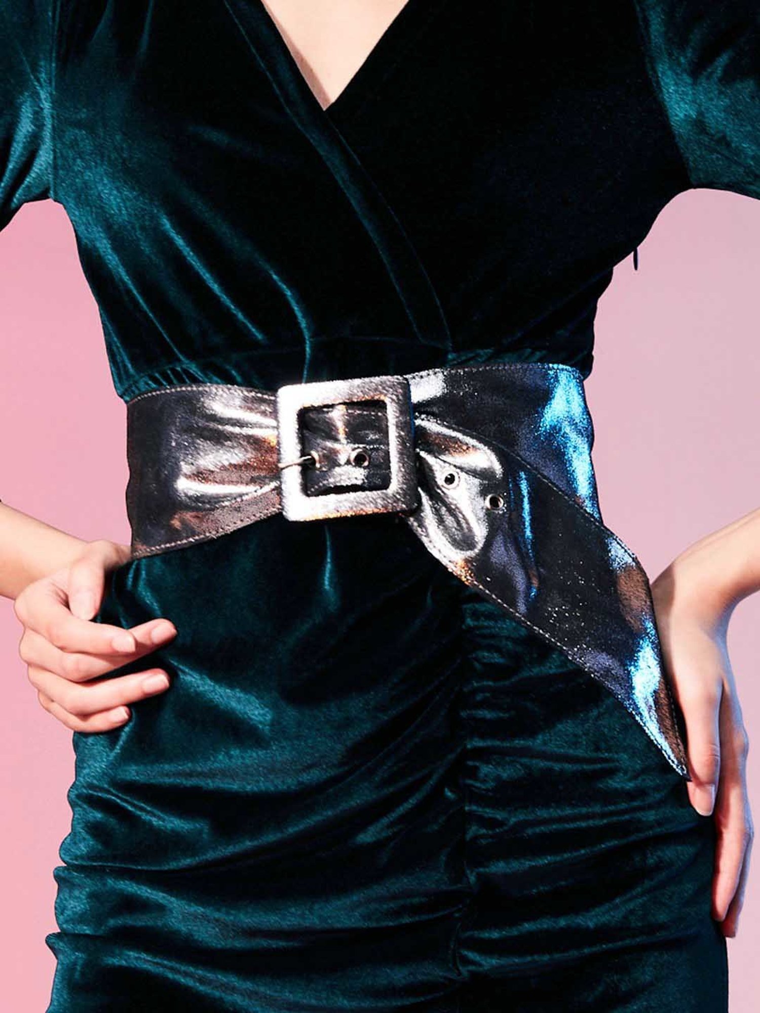 Patricia Nash Chain Link Woven Belt