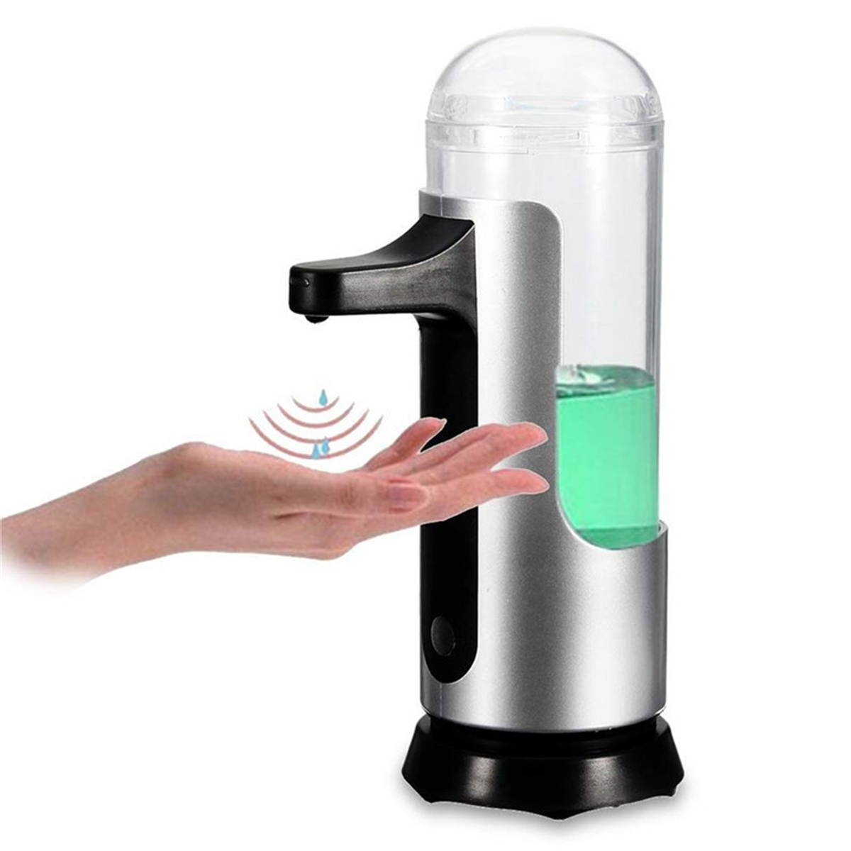 300ml Automatic Soap Dispenser IR Smart Sensor Liquid Dispenser Hand Washer