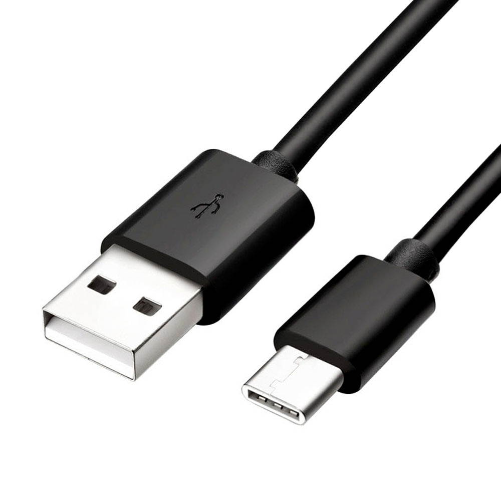CMPLE USB Cable 2.0 USB-A to USB-C (USB Type C) Data Charge Cable, 6 Feet, Black