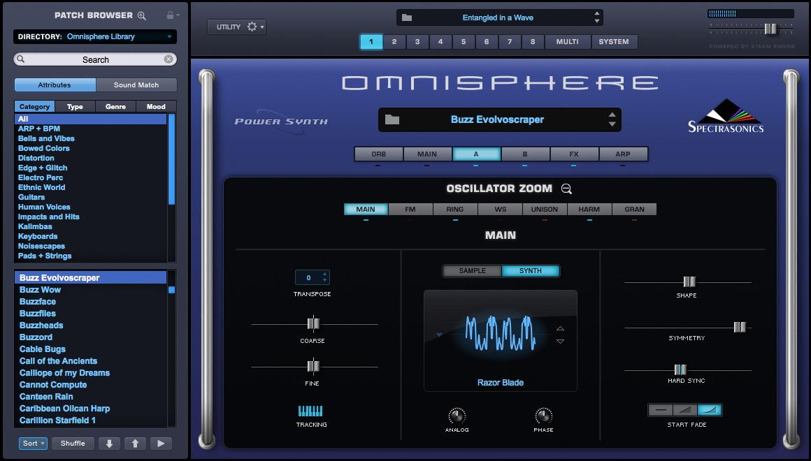 Spectrasonics Omnisphere 2 Virtual Synthesizer Software