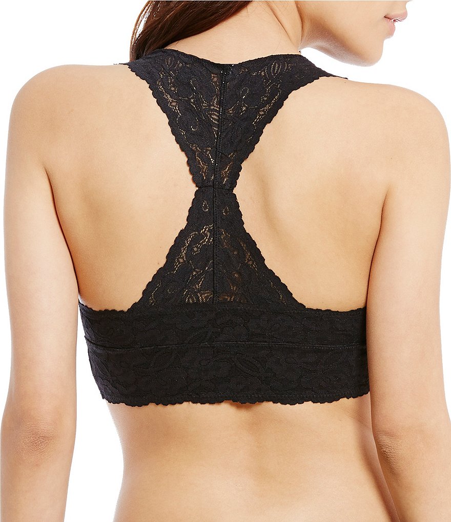 Free People Intimately FP Scalloped Floral Galloon Lace Racerback Bralette