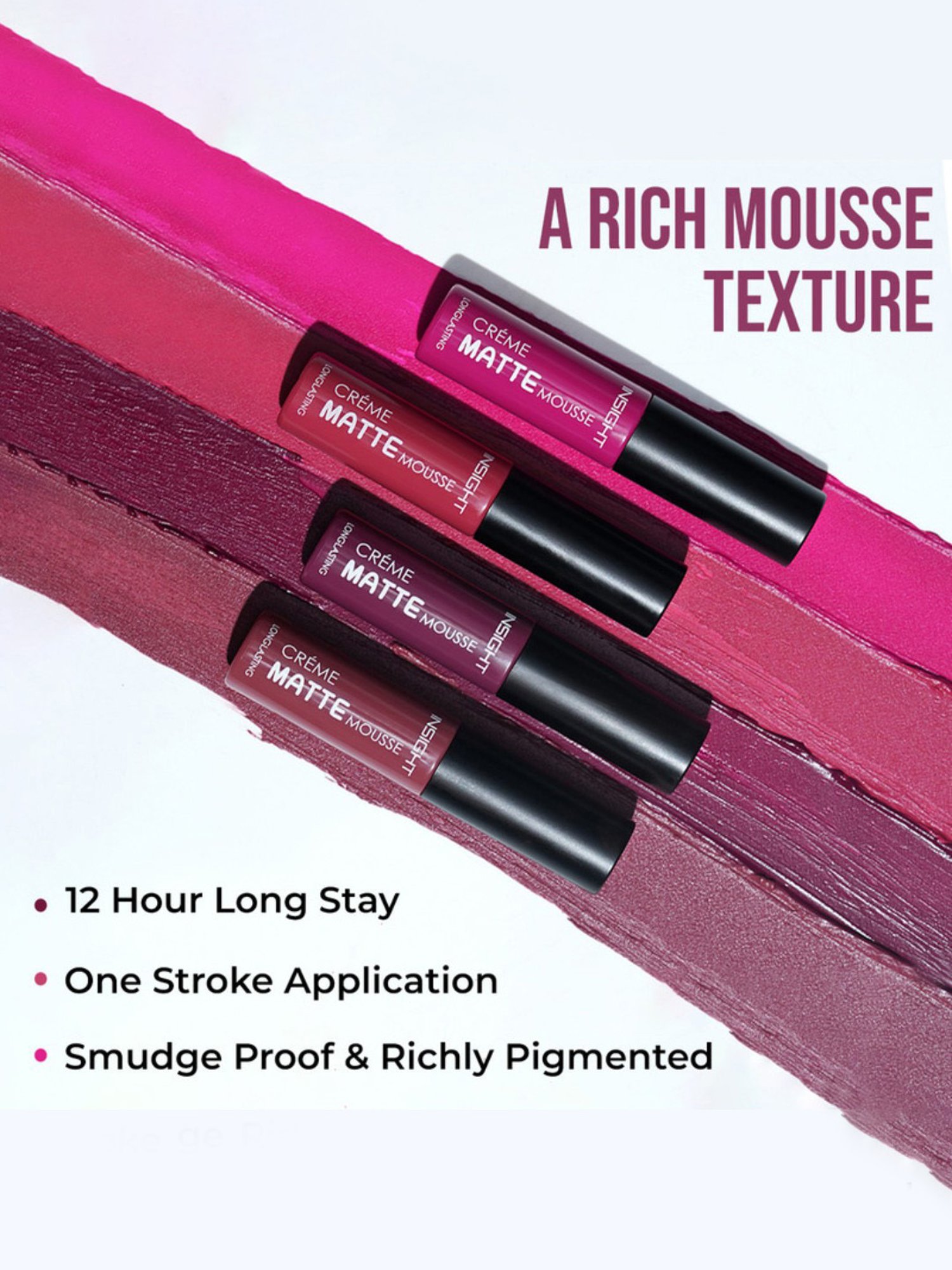 Insight Cosmetics Creme Matte Mousse Love Bug - 6.5 gm