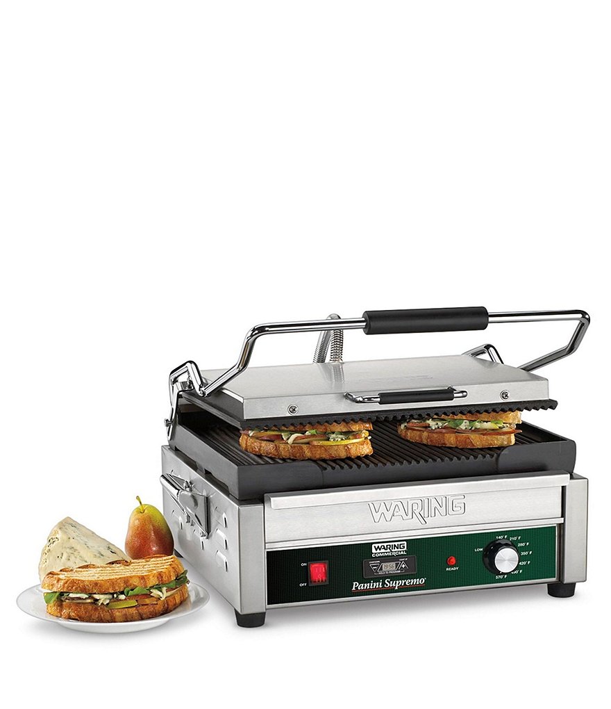 Waring Commercial Panini Supremo Large Italian-Style Panini Grill