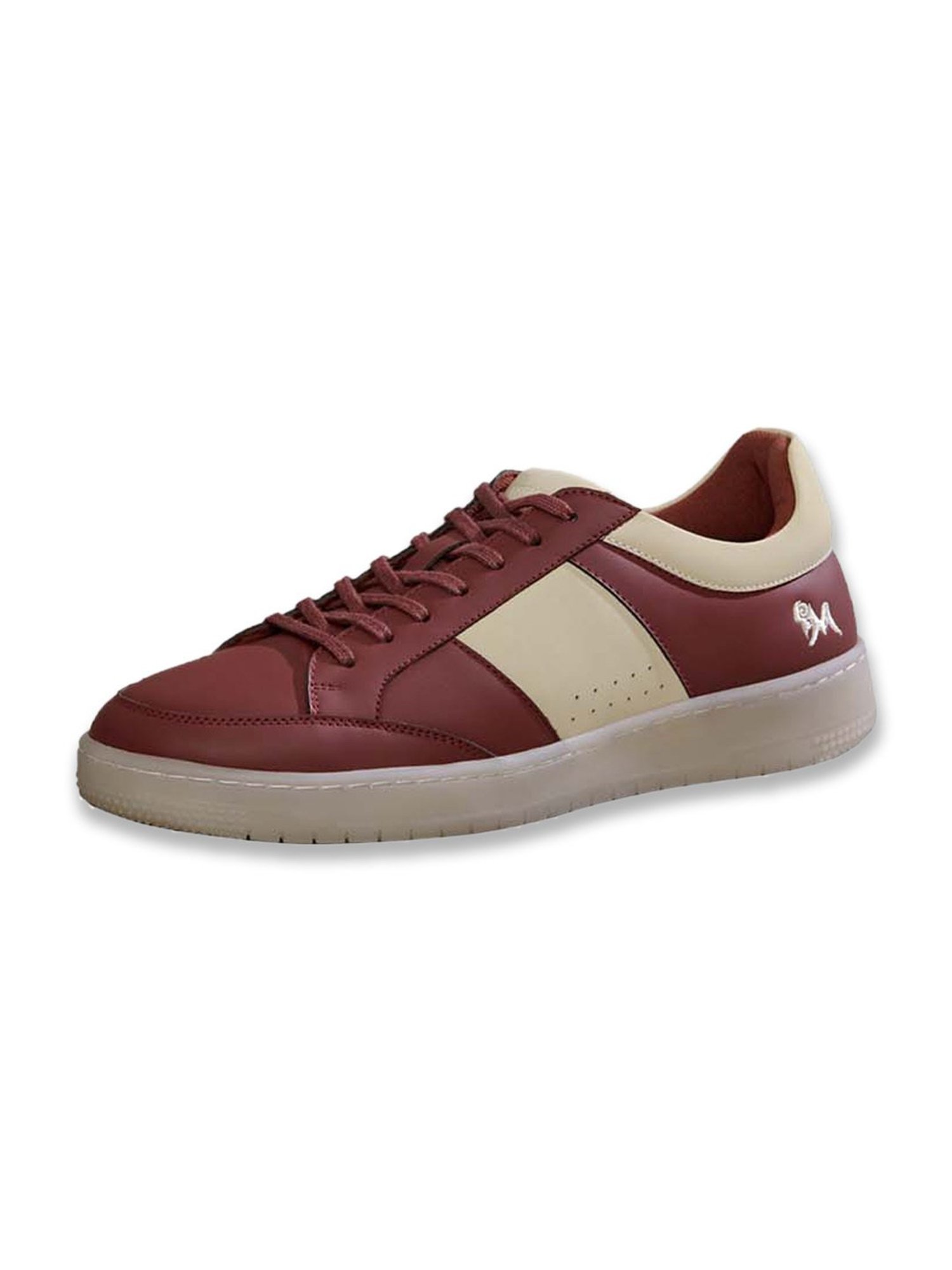 Neemans Men's Maroon Casual Sneakers