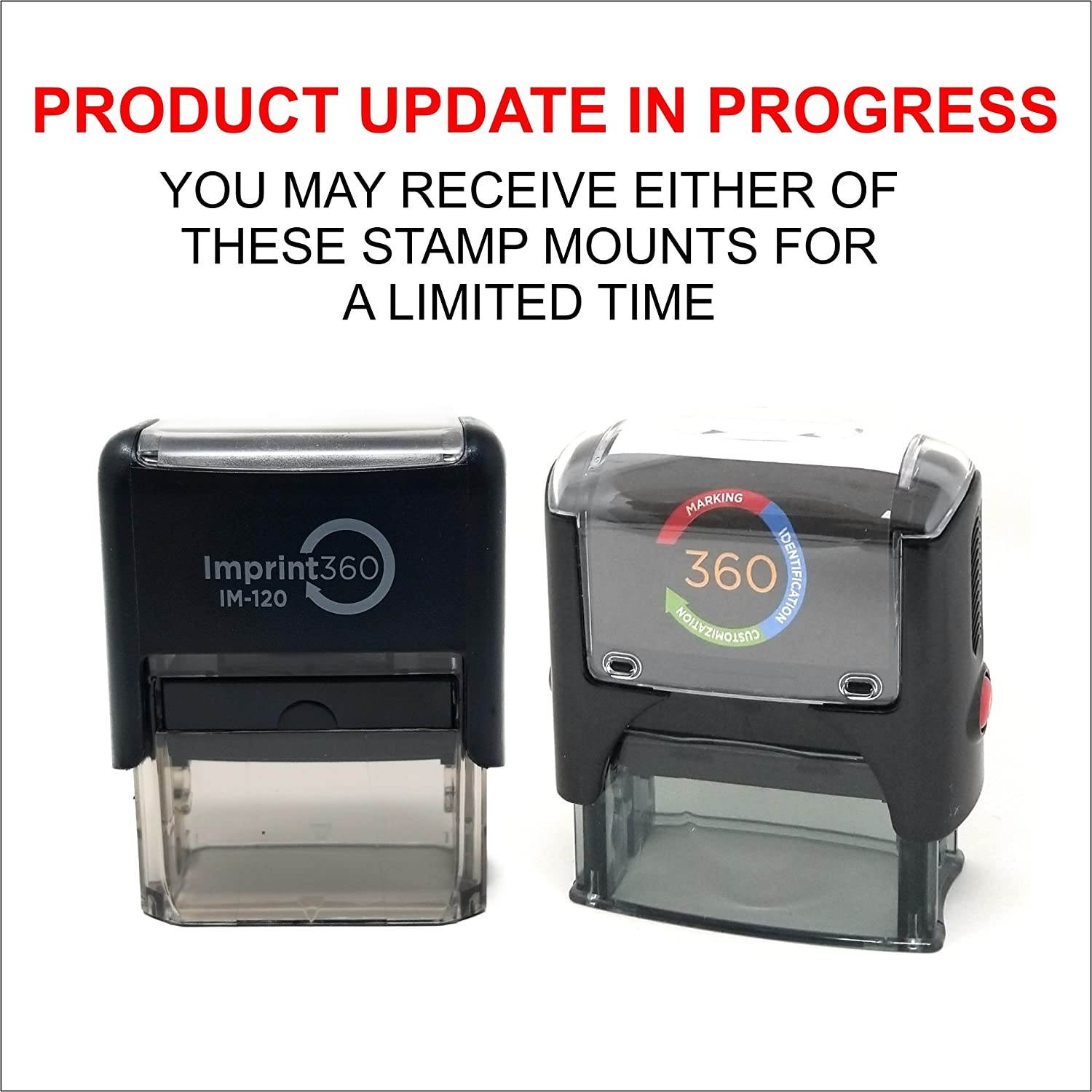 Imprint 360 AS-IMP1071"WARRANTY SAVE PARTS" Heavy Duty Commercial Quality Self-Inking Rubber Stamp, Laser Engraved for Precise Imprints, Red Ink, 9/16" x 1-1/2" Impression Size