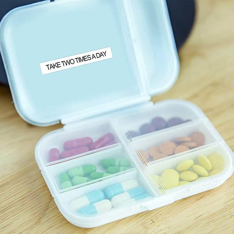 Compatible Label Tape Replacement for Brother Ptouch M Tape 12mm 047 Inch M131 M231 M431 M531 M631 M731 M Label Tapes Work for PT45 PT70BM PT70 PTM95 PT65 PT85 Label Maker 6Pack