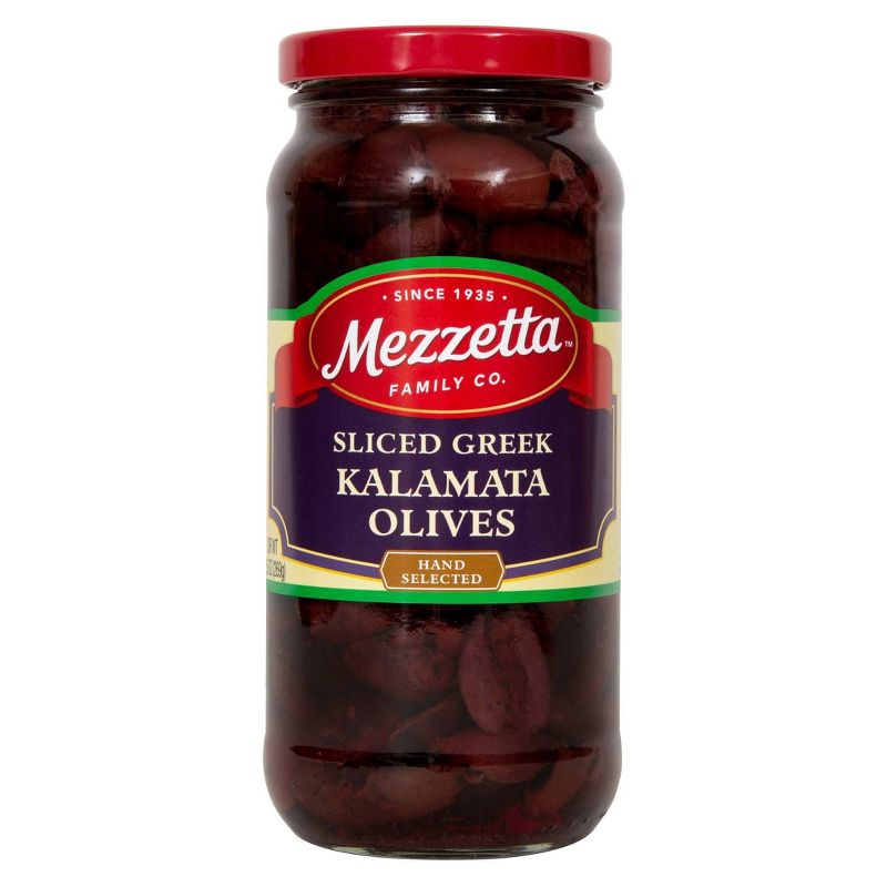Mezzetta Sliced Greek Kalamata Olives - 9.5oz