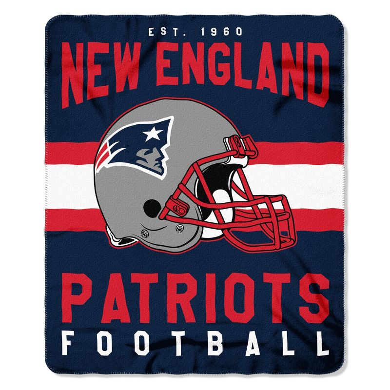 The Northwest Company New England Patriots Fleece Throw , Blue