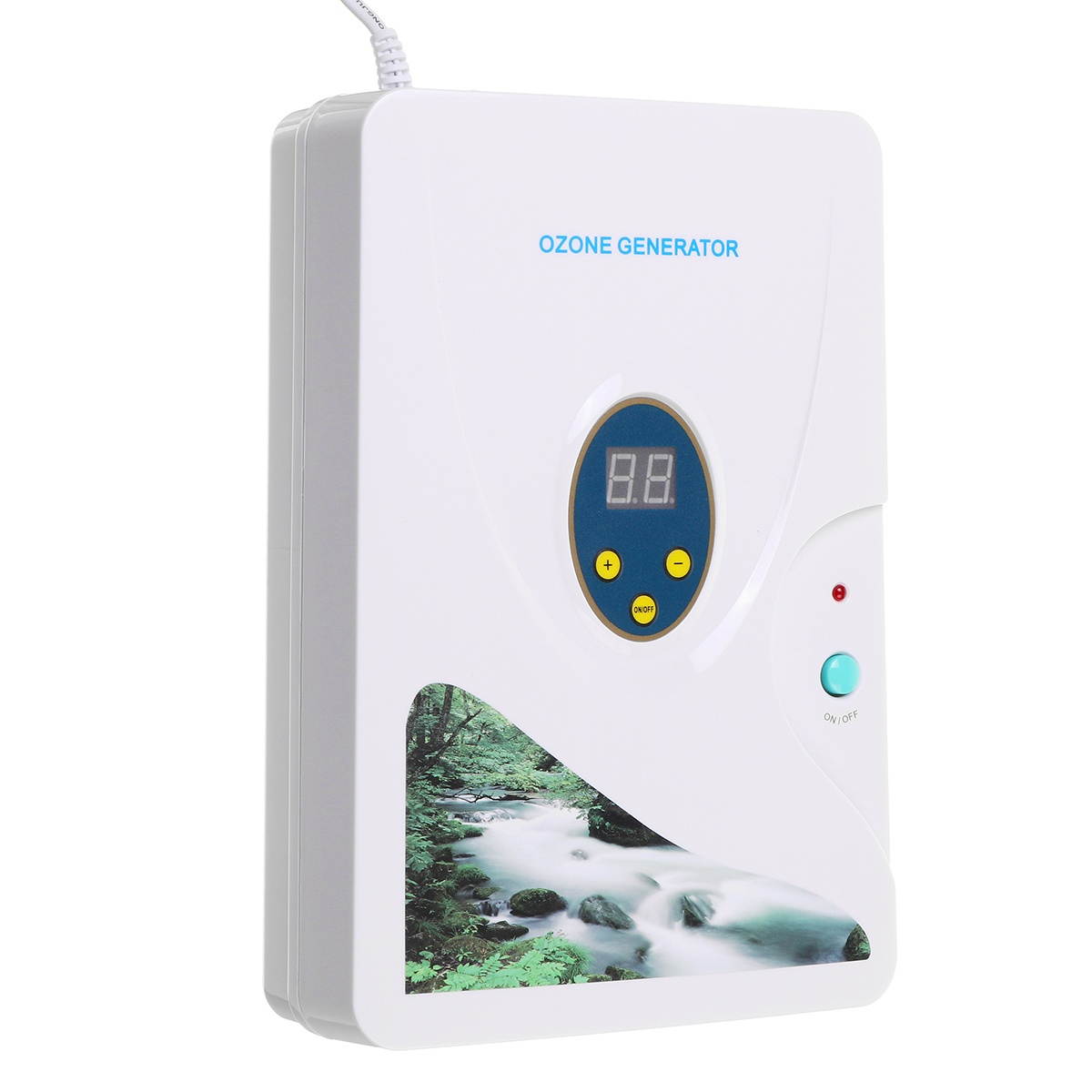 Ozone Air Purifier for Small Household Appliances Fruit and Vegetable Cleaning Machine-EU Plug/B