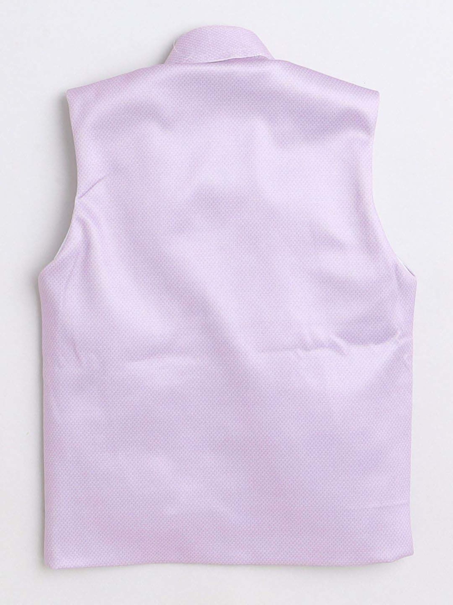 Fourfolds Boys Purple Printed Full Sleeves Clothing Set