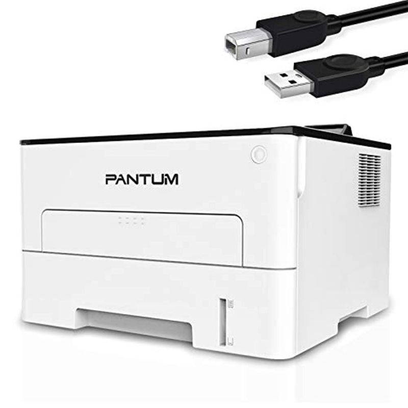 Pantum Compact Monochrome Laser Printer with WiFi Wireless NFC Duplex Two-Sided Black and White Printing for Home Office School Student (35PPM, L2350DW-W2U36A) (L2350DWW2U36A)