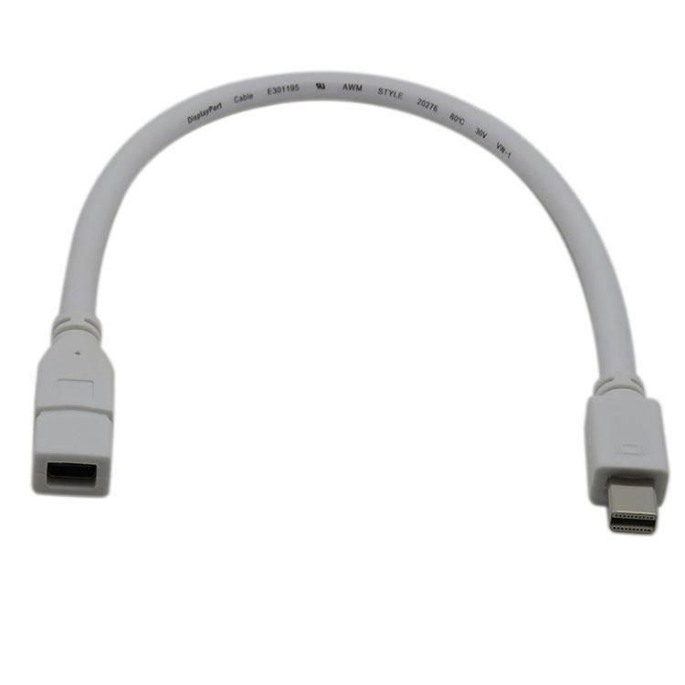 Mini Display Port Mini DP Male to Mini DisplayPort Female Extension Cable 30CM