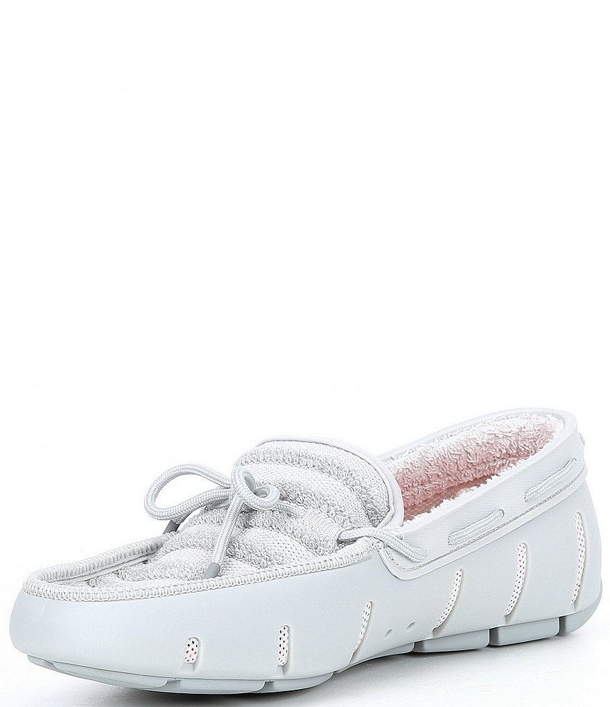 SWIMS Men's Terry Stripe Slip-On Loafers