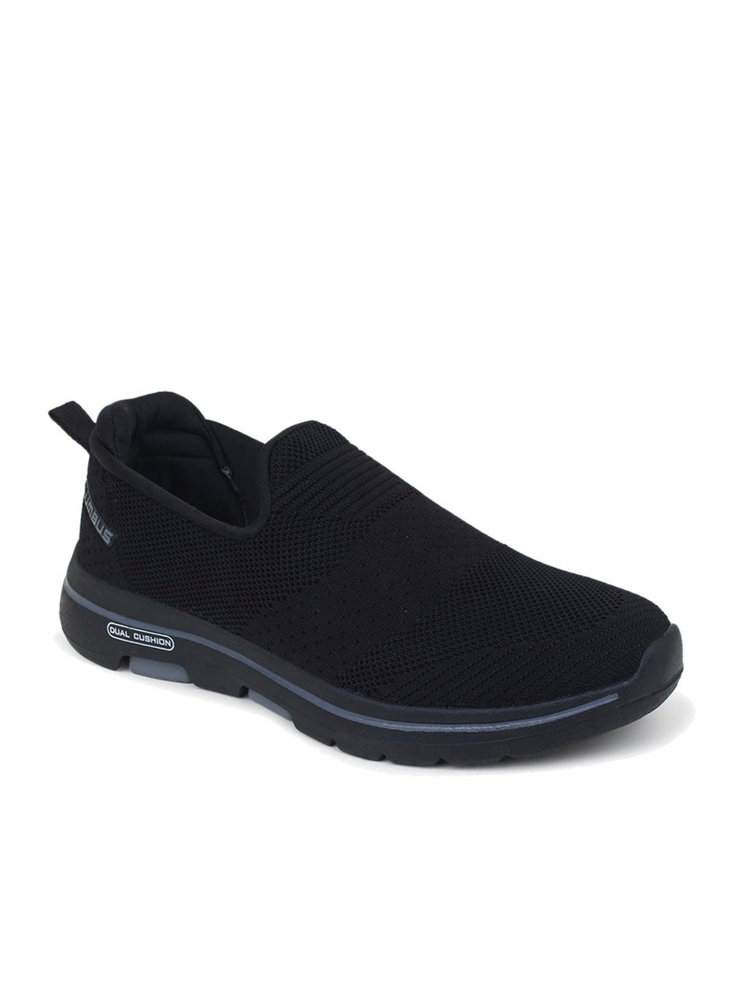 Columbus Men's Black Walking Shoes