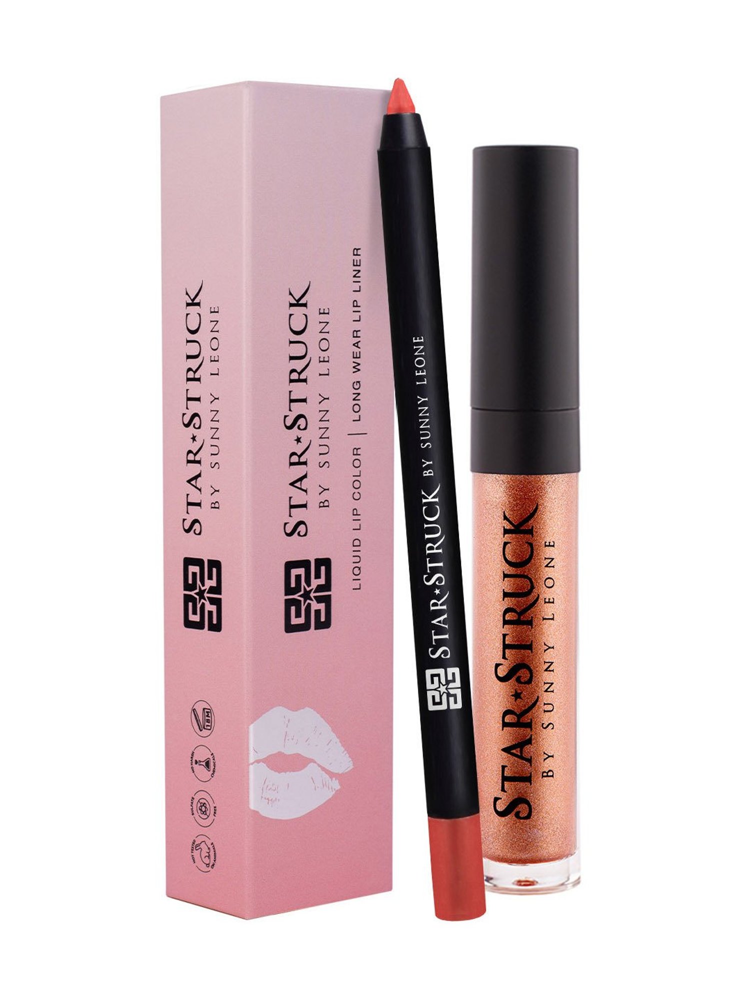 StarStruck By Sunny Leone Liquid Lip Color & Lip Liner Stardust