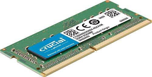 Crucial 32GB Kit (16GBx2) DDR4 2400 MT/s (PC4-19200) DR x8 SODIMM 260-Pin for Mac - CT2K16G4S24AM