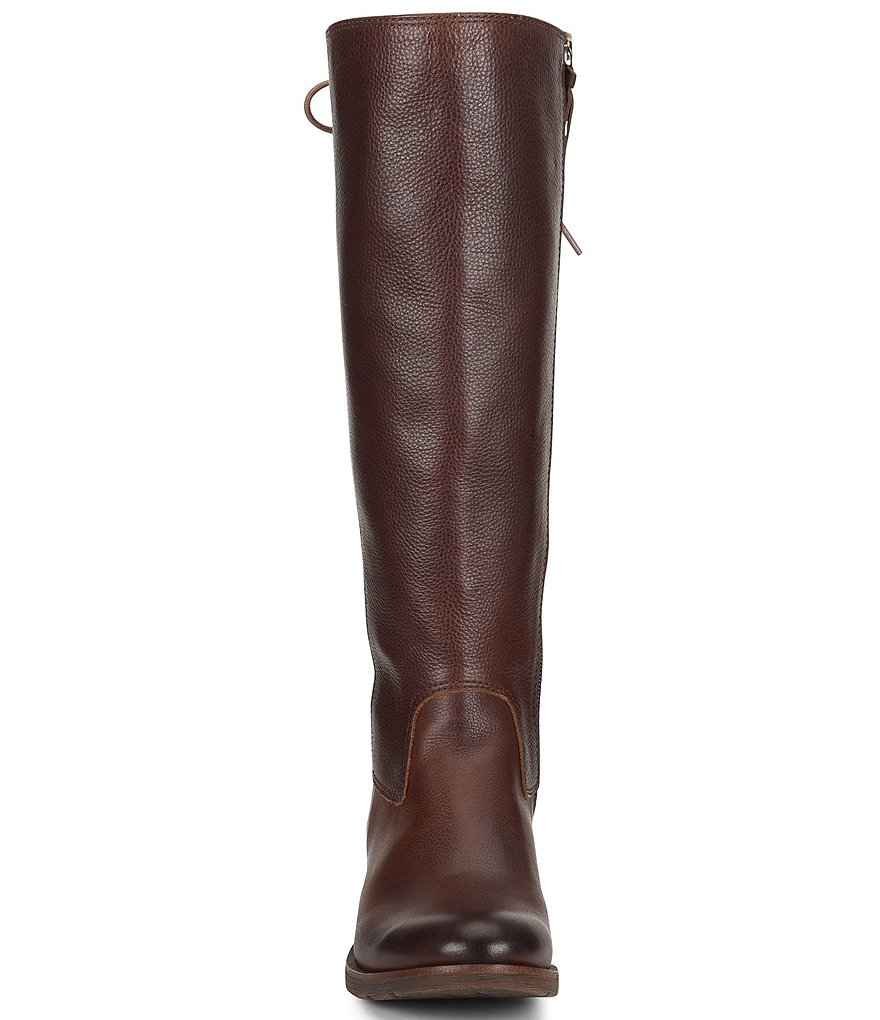 Sofft Sharnell II Waterproof Leather Lace-Up Back Tall Boots