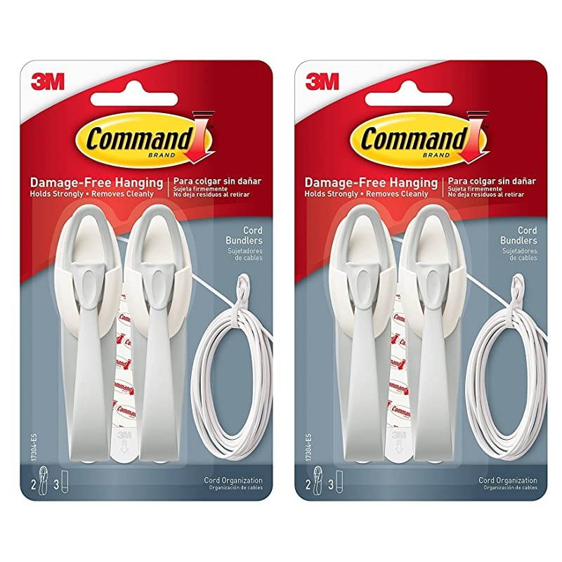 Cord Bundlers Cord Organizer 2Bundlers Per Pack Sold As 2 Packs 17304ES