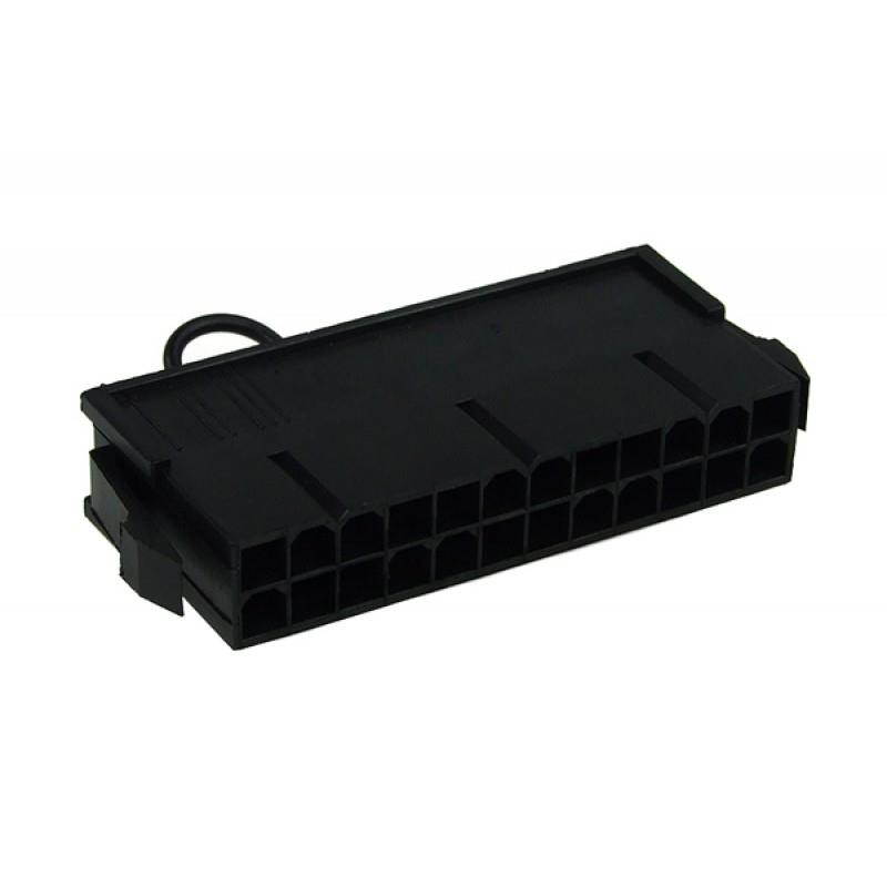 Phobya PSU Manual Start Bridge (24 Pin) | Black (52182)