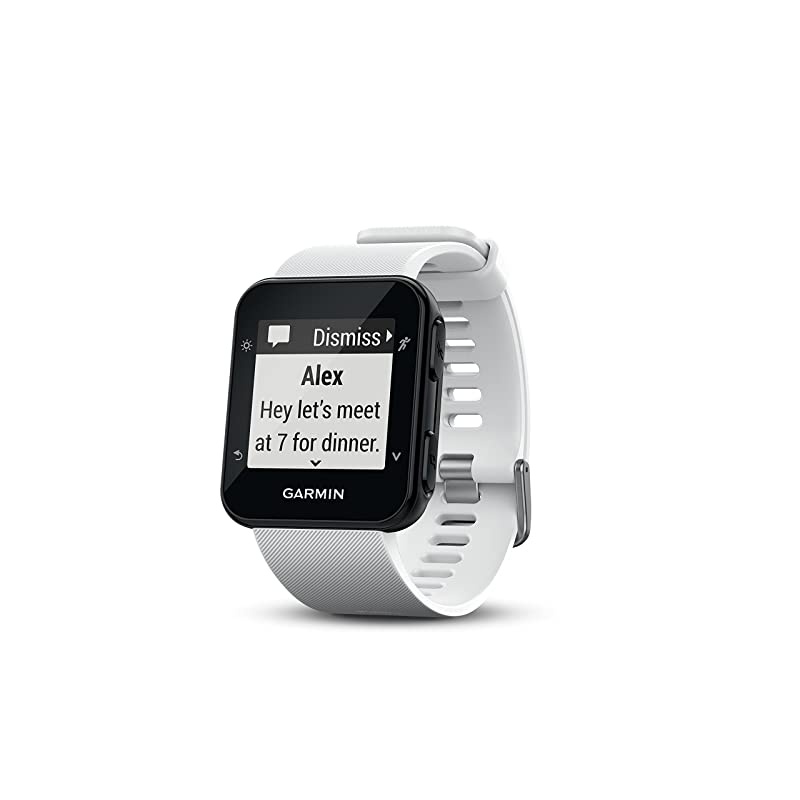 010-01689-03 Forerunner 35, Easy-to-Use GPS Running Watch, White
