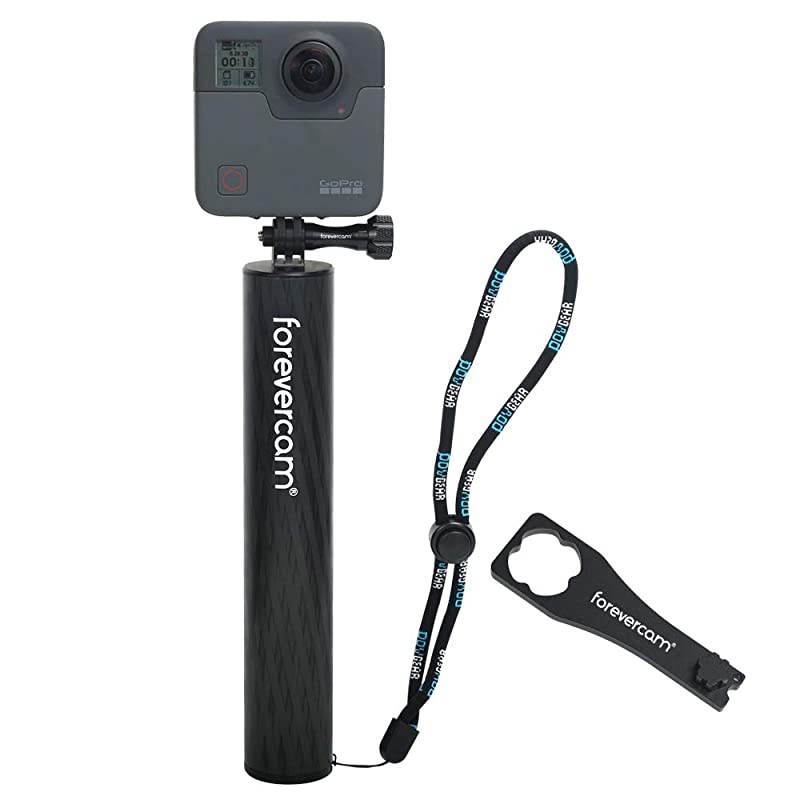 Hand Grip for Action CameraWaterproof Carbon FiberCompatible GoPro Hero 8765 DJI OSMO Sports Camera Akaso Geekpro Xiaomi Yi Action Cameras