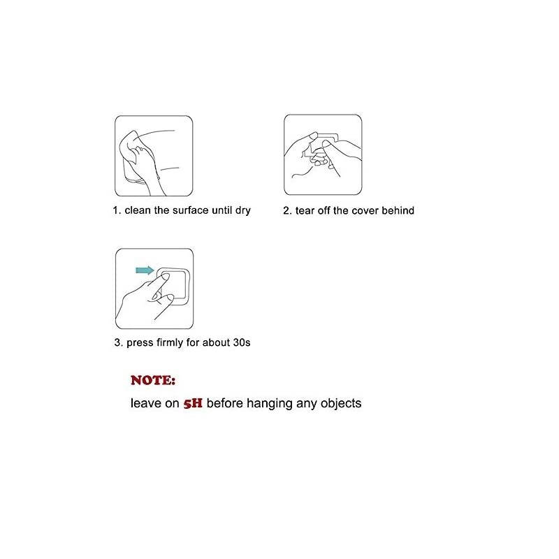 Small Wire Hooks Mega Pack, White, 28-Hooks, 32-Strips, Organize Damage-Free