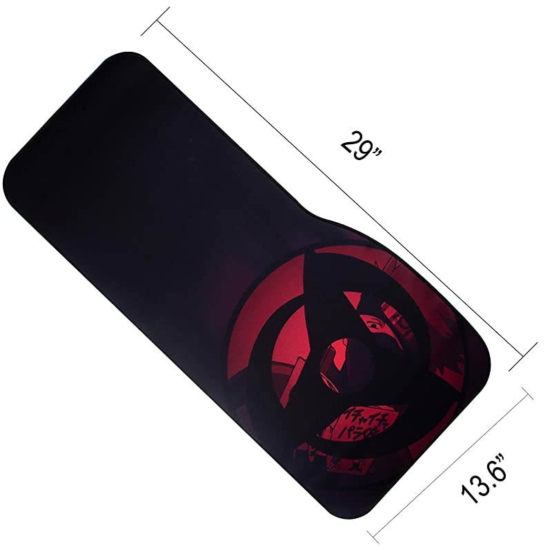 Extended Mouse Pad Large Keyboard Desk Pad for Gaming, Office Computer Laptop - Big Custom Design Mouse Mat with Stitching & Non-Slip Rubber Back - 29" x 13.8" x 0.12"(Anime)