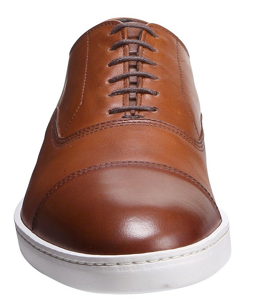 Allen-Edmonds Men's Park Leather Cap Toe Sneakers