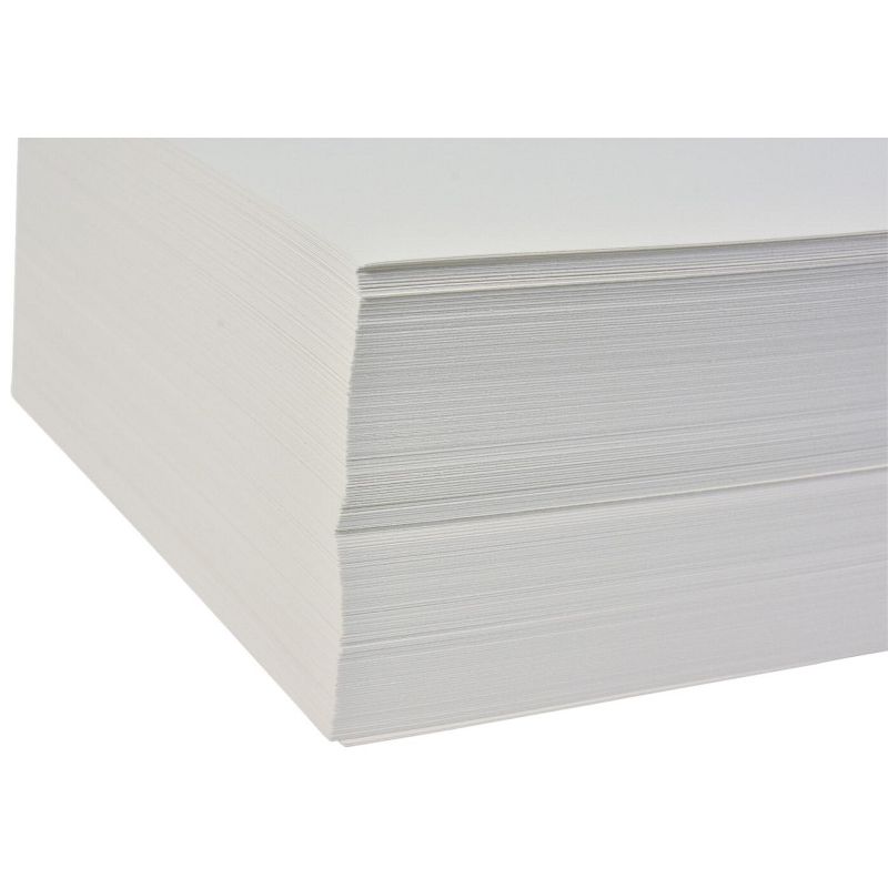 Sax Sulphite Drawing Paper, 80 lb, 9 x 12 Inches, Extra-White, pk of 500