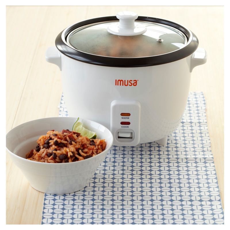IMUSA Electric Rice Cooker White - 5 Cup