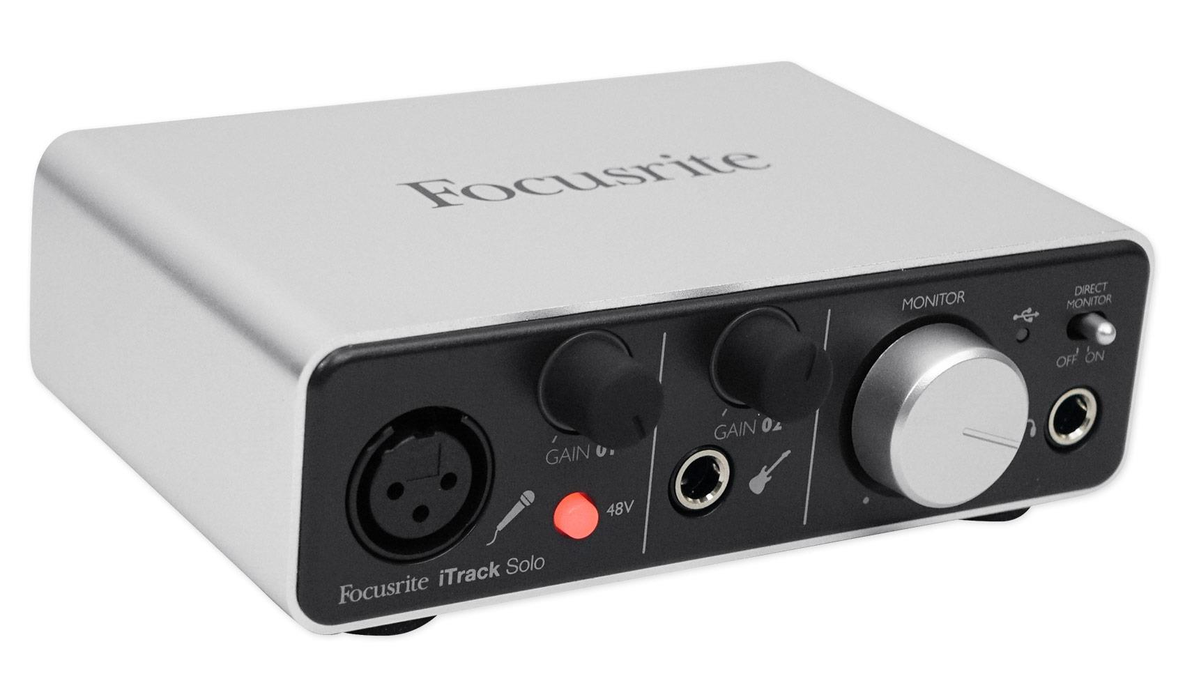 Focusrite iTrack Solo Audio Interface (Lightning Version)