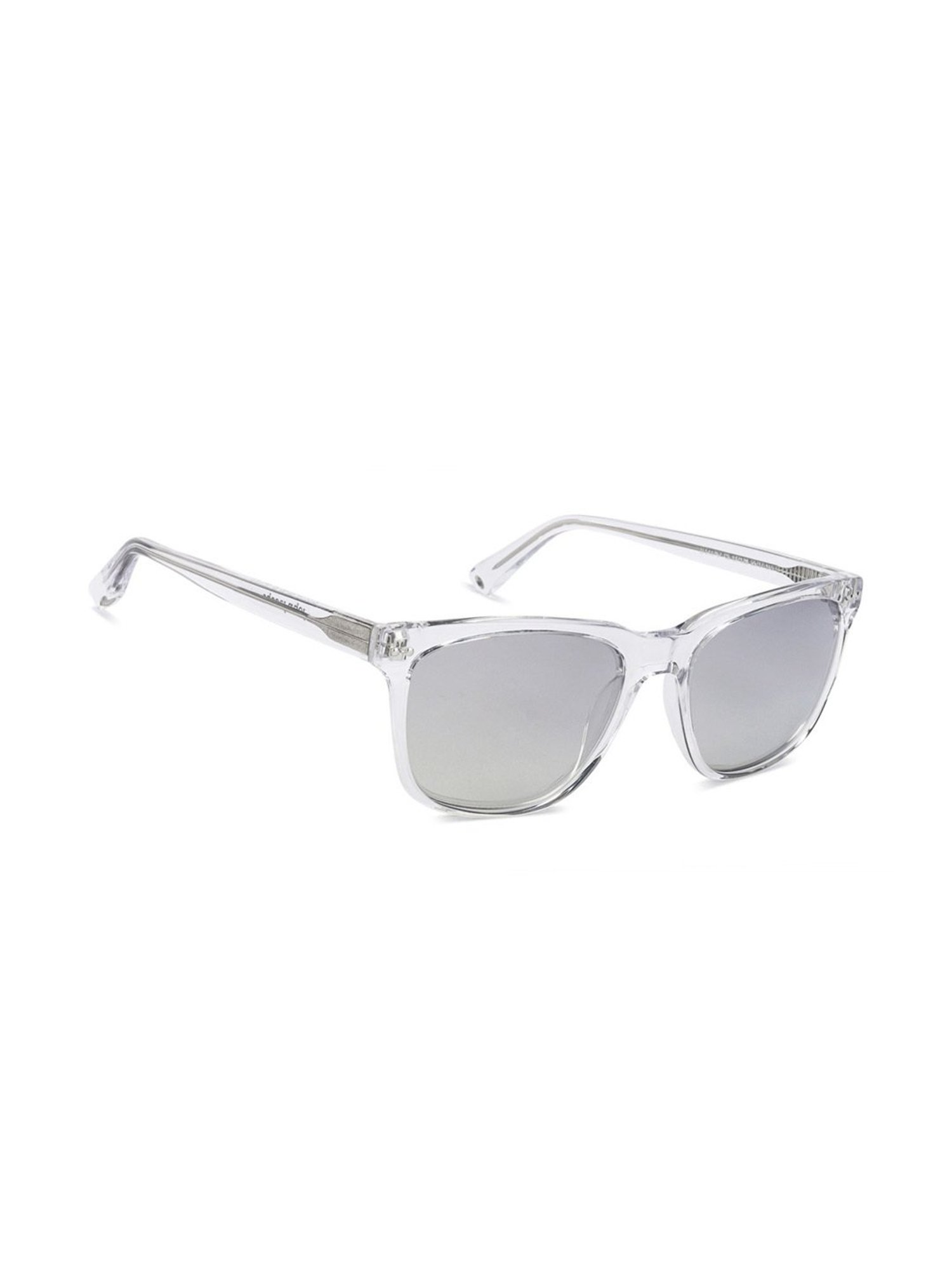 John Jacobs JJ S11767 Silver Square Sunglasses