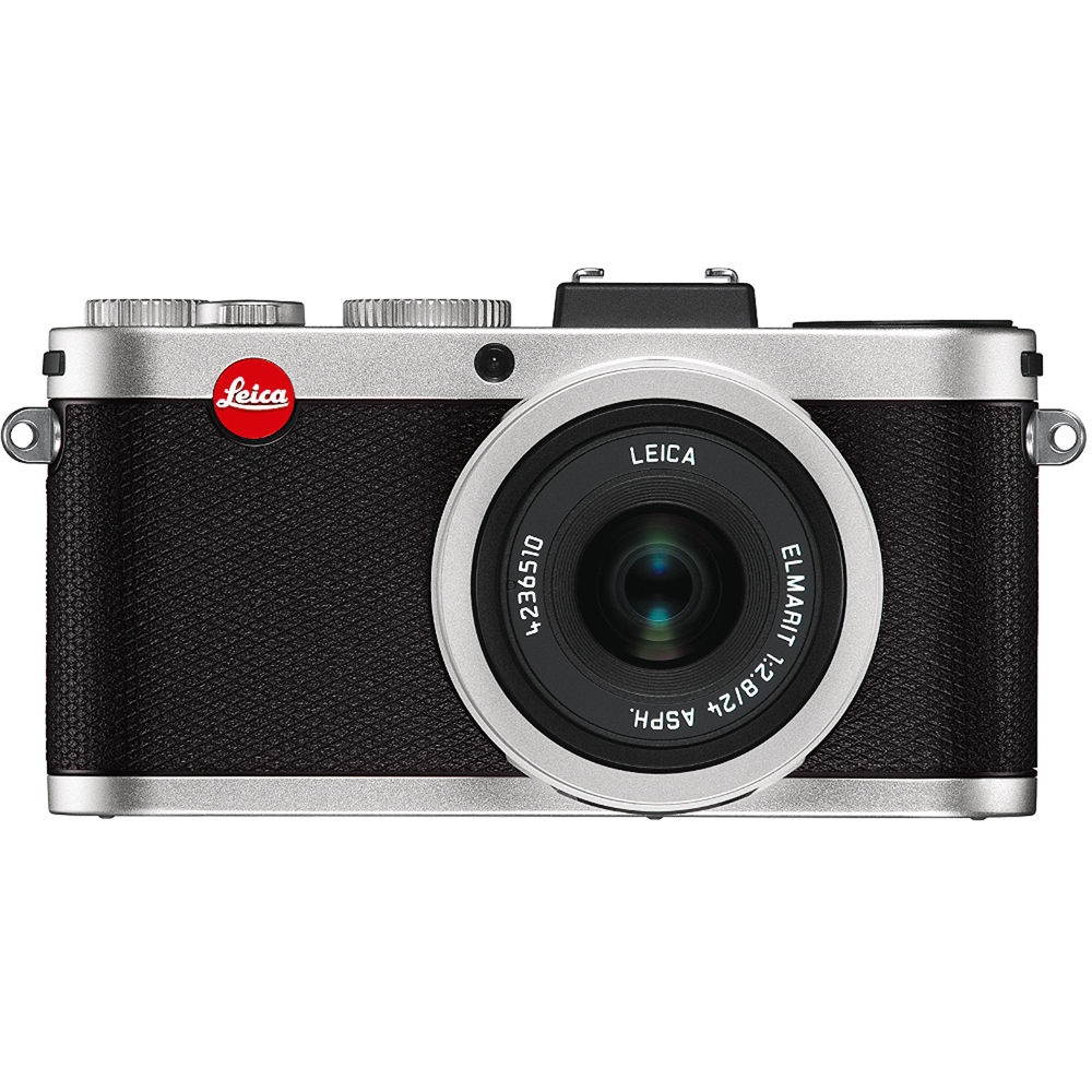 Leica X2 Digital Compact Camera With Elmarit 24mm f/2.8 ASPH Lens (Silver) - 16GB - Memory Card Wallet & Reader