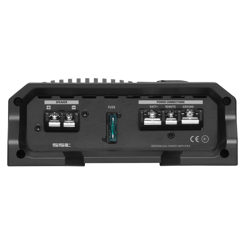 Sound Storm Laboratories 1500 Watt Monoblock Class A/B Car Audio Subwoofer Amplifier, 2/4 Ohm Stable, Mosfet Power Supply