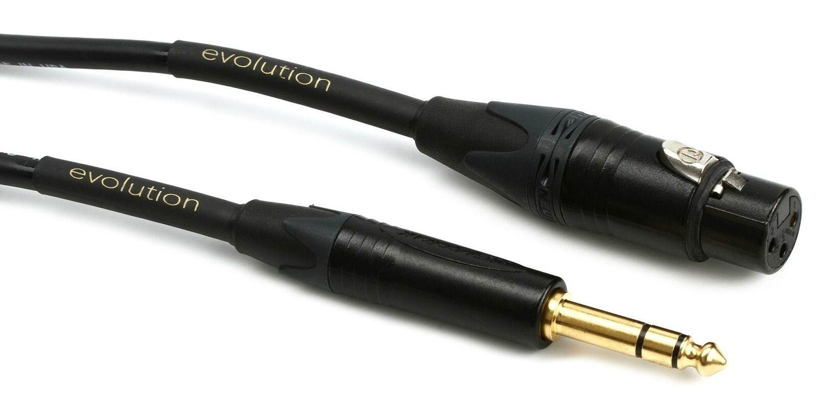 Pro Co Evolution EVLBPNBQXF-10 Balanced Patch Cable - 10'
