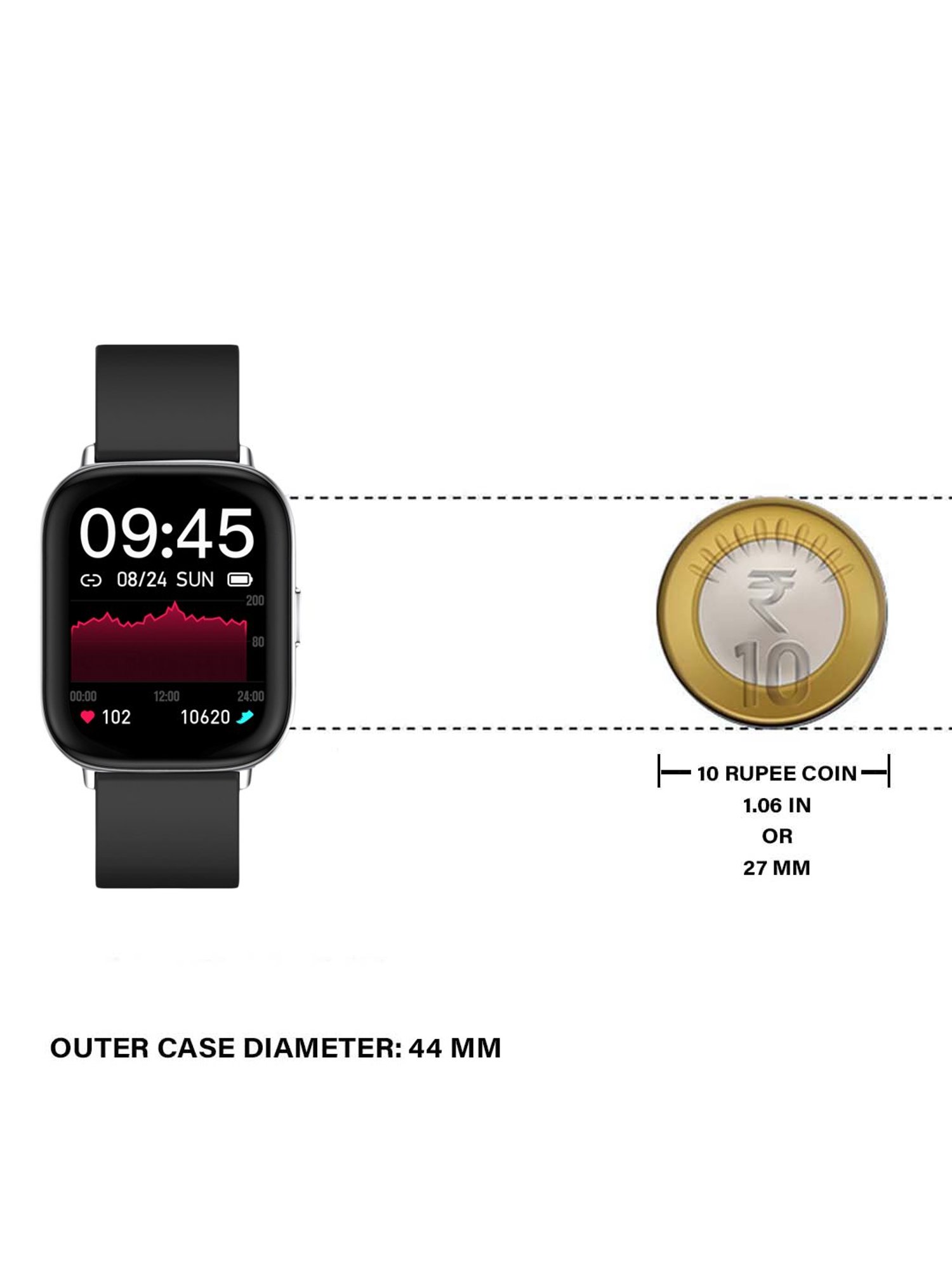 FCUK FCUK009D Unisex Smart Watch