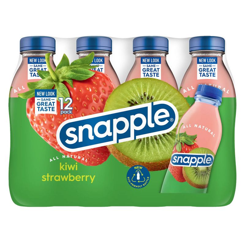 Snapple Kiwi Strawberry - 12pk/16 fl oz Bottles